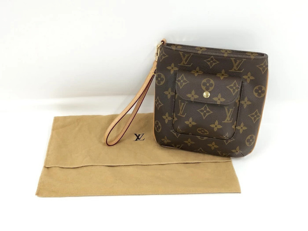 Louis Vuitton Pouch Clutch Partition Monogram - Picture 10 of 10